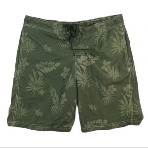 SH345 Chaps Ralph Lauren Floral Swim Trunks XL